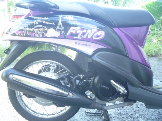 ขายyamaha new fino fashion 2 เกจ์จด 28พ.ย.2012 รถ 6 เดือน