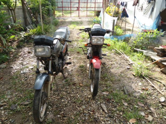 ขายเหมา Yamaza RXZ  2 คัน ราคาถูกๆๆ (เหลือ คันสีแดงครับ)