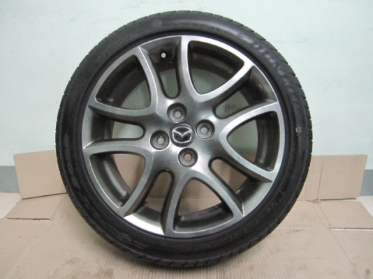 ขายล้อแม็ก Mazda 2 ขอบ 16 พร้อมยาง DUNLOP ปลายปี 12
