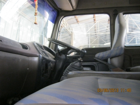 .ขายรถบรรทุกหกล้อพื้นเลียบ อีซูซูเดก้า FTR32S2เครื่อง6HH-1 แน่นดี220 แรงม้าครัชซีสวยใหญ่ตลอดเส้น