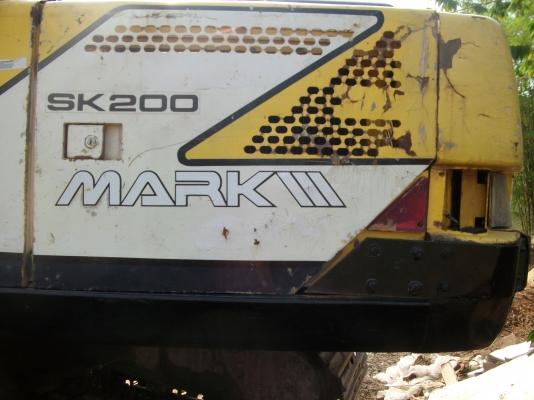 kobelco sk 200 มารค์ ทรี  สภาพพร้อมใช้ เครื่องดี ปัมดี ช่วงล่างเต็ม