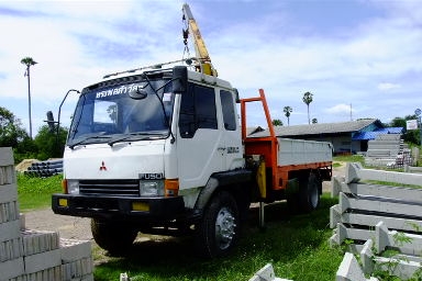 ขายมิดซู เฉินหลง 6D14 เครนเก่านอก 3 ตัน 3 ปอก รถมีประกัน แอร์เย็น