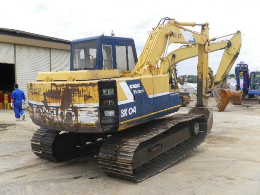 KOBELCO SK 04N2 รถเก่านอกสภาพสวย พร้อมใช้ KOBELCO SK 04N2 รถเก่านอกสภาพสวย พร้อมใช้