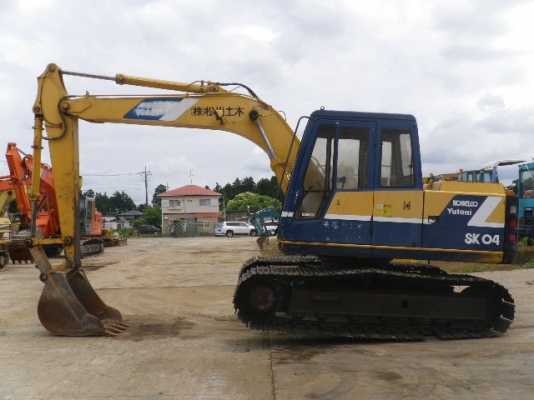KOBELCO SK 04N2 รถเก่านอกสภาพสวย พร้อมใช้ KOBELCO SK 04N2 รถเก่านอกสภาพสวย พร้อมใช้