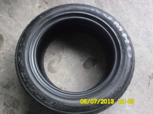 ขายยาง kumho 4เส้นสภาพสวย   ยางปี 2012    ขนาด 205/55 R 16