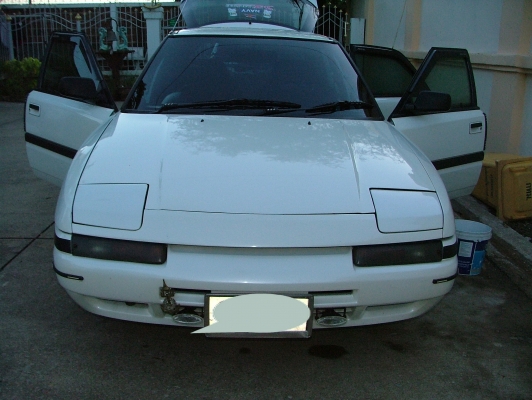 ขายด่่วนMazda Astina 323Sport Pop-up 5ประตู เครื่องเดิม1800 เบนซิน เอกสารพร้อมโอน รถพร้อมใช้ ดูรถได้ที่ศาลาธรรมสพน์45