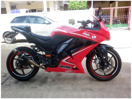 Ninja 250cc รถปี2012 สภาพสวย พร้อมขี่