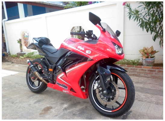 Ninja 250cc รถปี2012 สภาพสวย พร้อมขี่