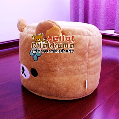 ขายเซ็ทตุ๊กตาเก้าอี้ม้านั่ง พร้อมพรมเช็ดเท้าหมีริลัคคุมะ ถูก