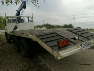 HINO สิบล้อ เทนเลอร์ท้ายลาด เพลาเดียว F18 เคน 3 ตัน ขาสูง เครื่อง 185 HO7C เบรกจิ๊ฟฟี่ พวงมาลัยเพาเวอร์ 800,000