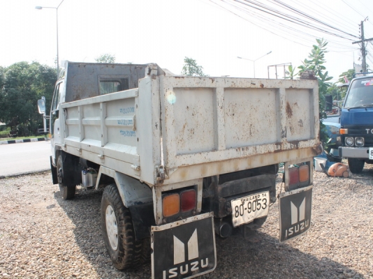 อีซูซุ เครื่อง100ฝาดำ4BC2 ดั้มยกเท ภาษีเต็ม รถขับขี่ดีชุดโอนครบ