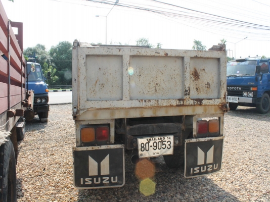 อีซูซุ เครื่อง100ฝาดำ4BC2 ดั้มยกเท ภาษีเต็ม รถขับขี่ดีชุดโอนครบ