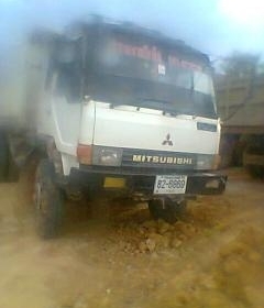 10ล้อดัมพ์ Mitsubishi MA เครื่อง 6D16 Turbo ดัมพ์สามมิตรลอนเฉียง