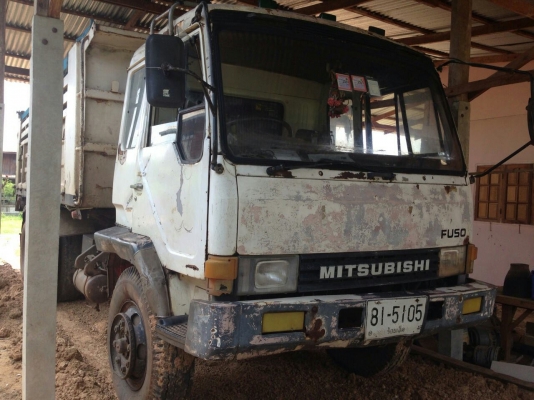 ***ขายแล้วครับขอบคุณ Truck2hand ***ปรับราคา ขาย 10ล้อ2เพลาดั๊ม"ไอ้หลง"MISUBISHI FN527M-A26414 เครื่องเดิม6D16 195HP แห้งๆแรงดีไม่เยิ้ม เกียร์10SPEED ช่วงล่างแน่น สาแหรกตรง คัสซีเดิมๆสวยๆไม่มีผุไม่บวมไม่ดาม กระบะดั๊มเหล็กKAC ตัวแรก5.8ม.สภาพดี พื้