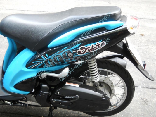 SUZUKI JELATO125CC ปี 2012 รุ่น JACK 999 รถสวยสภาพเดิมพร้อมใช้ค่ะ