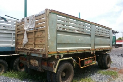 ลูกพ่วงดั้ม 2คาน (พนัส) ยาว6เมตร  รถใช้งานอยู่ ขายตามสภาพ