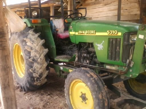 ขายรถไถนา JOHN DEERE 5310 1เพลา สภาพสวยมากเลย ผาน3 ผาน 7ใบมีดดันหน้า ครับ