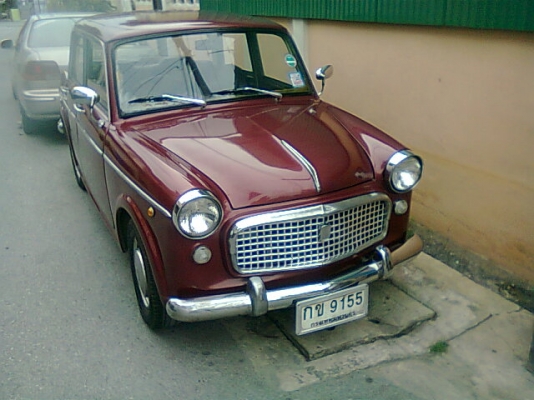ฝากขาย/แลก/เทริน์/รถโบราณ คลาสสิค Fiat 1100 d พร้อมใช้พร้อมโอนคับ