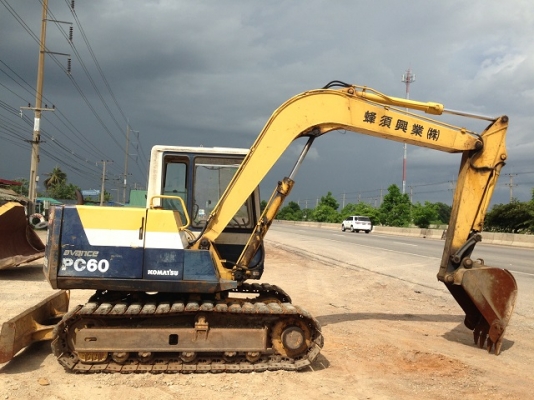 ขายรถแบคโฮ KOMATSU PC60-6 นำเข้าจากญิ่ปุ่น มีVDO ให้ชมครับ ติดต่อ 081-2990958