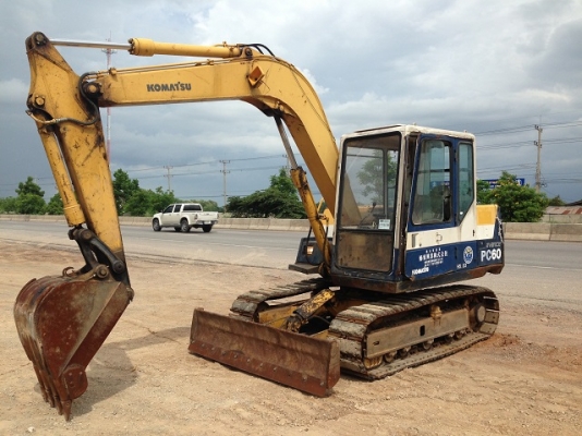 ขายรถแบคโฮ KOMATSU PC60-6 นำเข้าจากญิ่ปุ่น มีVDO ให้ชมครับ ติดต่อ 081-2990958