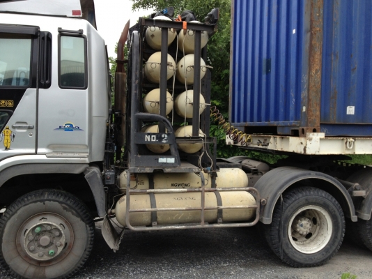 ขายรถหัวลากติดแก๊ส 2 เพลา