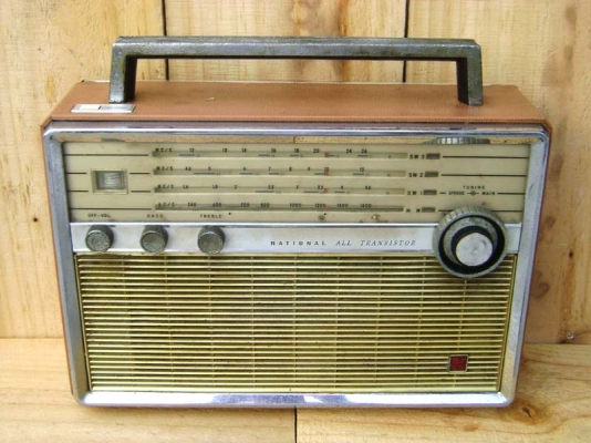 ขายวิทยุ National โบราณ 4 band