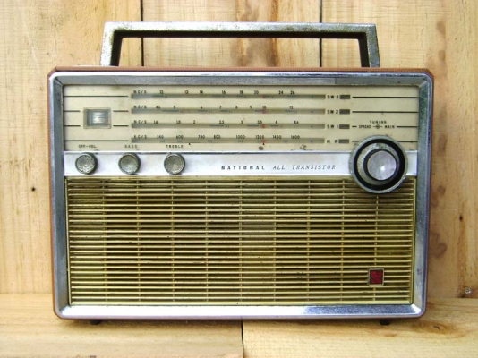 ขายวิทยุ National โบราณ 4 band