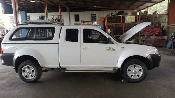 ขายด่วนๆ รถกระบะ TATA แค๊ป ปี 2010  พร้อมหลังคาแครี่บอย ถังแก๊สจากโรงงาน 3 ถัง