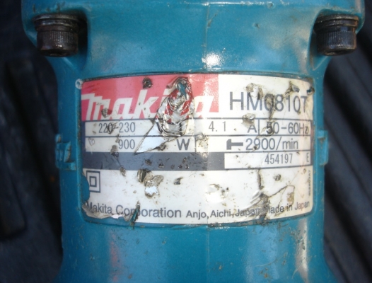 ขายสกัดไฟฟ้า Makita HM0810T 17mm