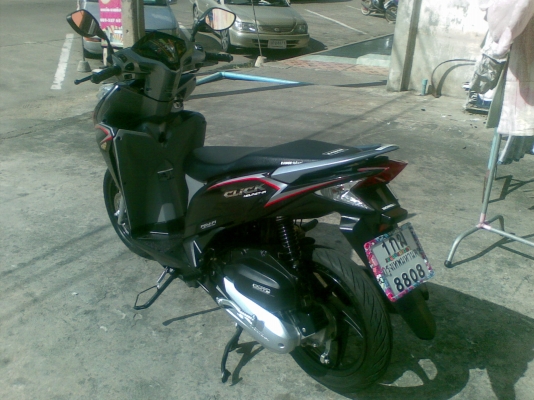 ใหม่ล่าสุด New Click 125 i ตัว TOP (ล้อแม็กซ์) รุ่น Idling Stop ปี 2556 รถเพียง 2 เดือน