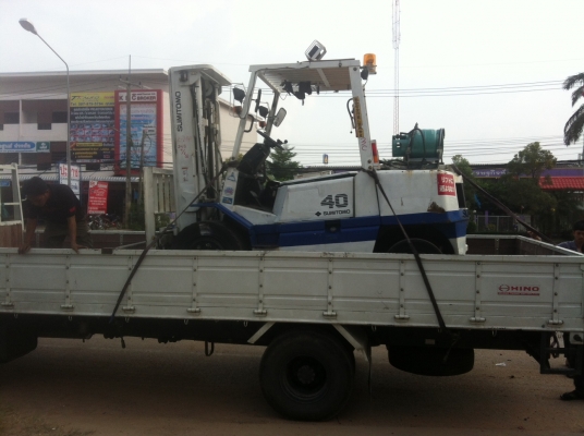 ขายฟอร์คลิฟต์ SUMITOMO FG40PV AT เครื่อง V6 แรงสั่งได้ ++เสา FULL FREE  5 M ,SIDE SHIP , ใช้งาน 2 ระบบ GAS/LPG   ขอบคุณมากครับอู่ช่างเย็น  ที่มั่นใจในคุณภาพและบริการหลังการขายของเราครับ