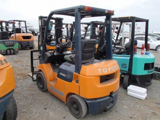 ขายฟอร์คลิฟต์ TOYOTA 7FG15 ( SPECS JAPAN ) เกียร์ AT , HINGFORK เสา 3 M สภาพพร้อมใช้งาน สำหรับลูกค้าที่ต้องการสภาพเดิมแท้จากญี่ปุ่น สีเดิมและตัวถังสภาพเดิมจากญี่ปุ่น (รับประกันเครื่องยนต์ 3 เดือน จัดส่งฟรีทั่วประเทศ) ขายฟอร์คลิฟต์ TOYOTA 7FG15 ( SPECS JAPAN ) เกียร์ AT , HINGFORK เสา 3 M สภาพพร้อมใช้งาน สำหรับลูกค้าที่ต้องการสภาพเดิมแท้จากญี่ปุ่น สีเดิมและตัวถังสภาพเดิมจากญี่ปุ่น (รับประกันเครื่องยนต์ 3 เดือน จัดส่งฟรีทั่วประเทศ)