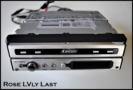 CONCEPT CC-7000T จอมอนิเตอร์ติดรถยนต์ มีภาครับ สัญญาณทีวีในตัว