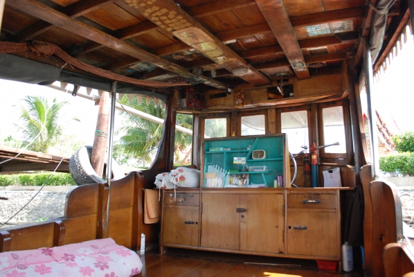 ขาย เรือยนต์ไม้สัก เครื่อง LEALAND 200 เทอร์โบ 6 สูบ