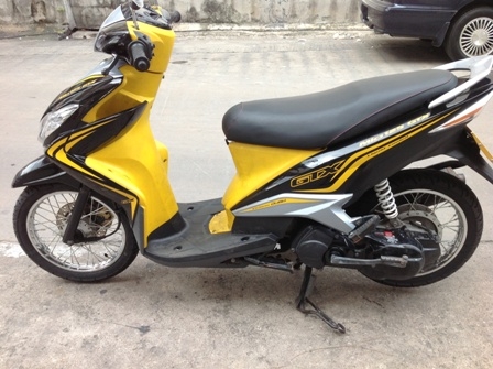 YAMAHA 125 GTX รถปี 53