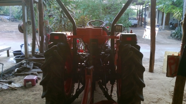 ขายรถไถคูโบต้า L3408 DI 2เพลา 34แรง มีใบมีดดันดินผาล5*22และโรตารี่ตราช้าง