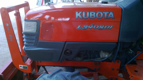 ขายรถไถคูโบต้า L3408 DI 2เพลา 34แรง มีใบมีดดันดินผาล5*22และโรตารี่ตราช้าง