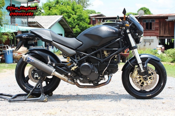 แม็กสิงห์บุรี//DUCATI MONSTER M800 SIE ปี2003 แต่งเพียบ อินวอย+สรราพสมิตร 155000 ด่วน