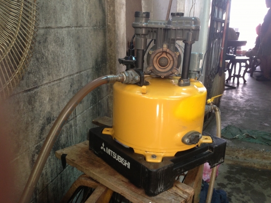 ขายปั้มน้ำ mitsubishi 150 W สภาพสวย พร้อมใช้งาน รับประกันคุณภาพ ดูประวัติการขายของผมได้ครับ