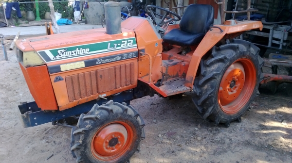 ขายรถคูโบตต้า L1-22 แรง 2เพลา ผาล5