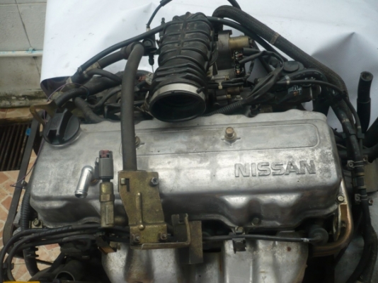 ขายเครื่องยนต์ Nissan Na20 เกียร์ออโต้ ติดตั้ง ระบบเเก็ส ญี่ปุ่น เเท้