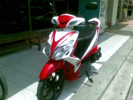 ขายถูก Mio 125 Mx ตัว TOP (ล้อแม็กซ์) รถปลายปีจะ 2556 รถ 6 เดือน