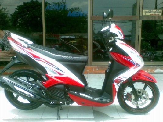 ขายถูก Mio 125 Mx ตัว TOP (ล้อแม็กซ์) รถปลายปีจะ 2556 รถ 6 เดือน