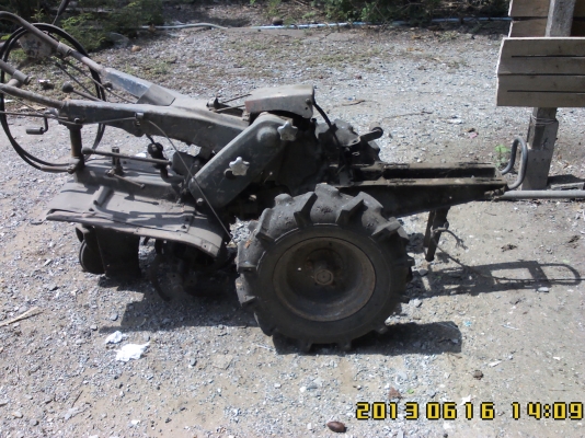 ขายตัวรถไถเดินตาม KUBOTA รุ่น K 75 พร้อมโรตารี่