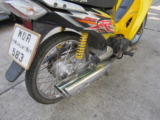 ยังไงก็ขาย wave125Rปี47รถบ้านเครื่องเดิมๆชุดโอนครบ