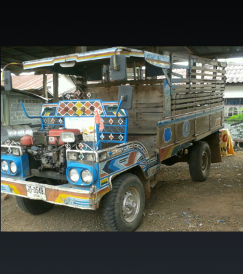 ขายอีแต๋น 4 ล้อ เครื่อง ET 110-11แรง มีสโลว์ แชสซีหน้า 4 คอกใหญ่ มีทะเบียน ฮ-0549 **ราคาคุยกันได้ขายได้ขายคับ***