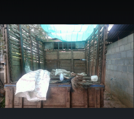 ขายอีแต๋น 4 ล้อ เครื่อง ET 110-11แรง มีสโลว์ แชสซีหน้า 4 คอกใหญ่ มีทะเบียน ฮ-0549 **ราคาคุยกันได้ขายได้ขายคับ***