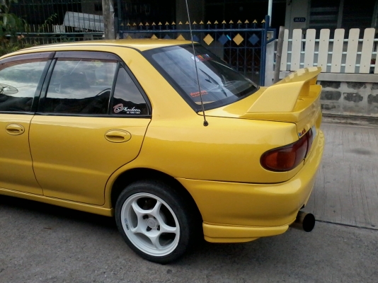 ขายนถเก๋งมิสซูมิชิราคาถูกปี93(เครือง4จี63เทอร์โบ)เครืองดีแรงมากสีสวยของแต่งอีโวแท่ทังคัน