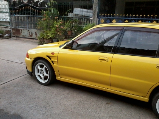 ขายนถเก๋งมิสซูมิชิราคาถูกปี93(เครือง4จี63เทอร์โบ)เครืองดีแรงมากสีสวยของแต่งอีโวแท่ทังคัน