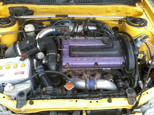 ขายนถเก๋งมิสซูมิชิราคาถูกปี93(เครือง4จี63เทอร์โบ)เครืองดีแรงมากสีสวยของแต่งอีโวแท่ทังคัน